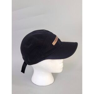 Palace 5 Panel Camper Hat Mens OSFA Black Nylon Logo Strapback Cap